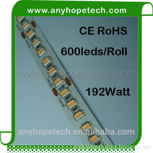 Hot sale efficiency 600LEDs SMD5730 led aquarium light strip